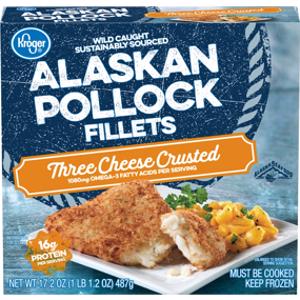 Kroger Three Cheese Crusted Alaskan Pollock Fillet