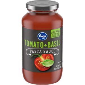 Kroger Tomato + Basil Pasta Sauce