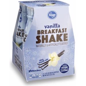 Kroger Vanilla Breakfast Shakes