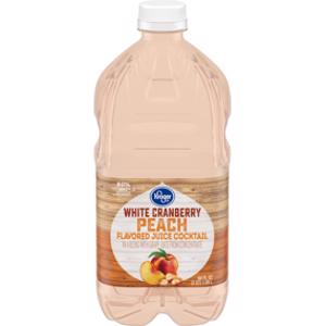 Kroger White Cranberry Peach Juice Cocktail