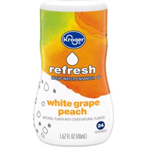 Kroger White Grape Peach Liquid Water Enhancer