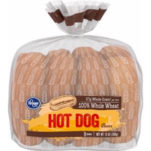 Kroger Whole Wheat Hot Dog Buns