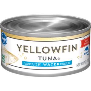 Kroger Yellowfin Tuna in Water