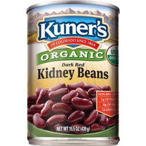 Kuner's Organic Dark Red Kidney Beans