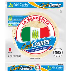 La Banderita Carb Counter Snack Size Tortillas