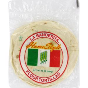 La Banderita Homestyle Flour Tortillas
