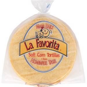 La Favorita Soft Corn Tortillas