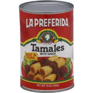 La Preferida Beef & Pork Tamales