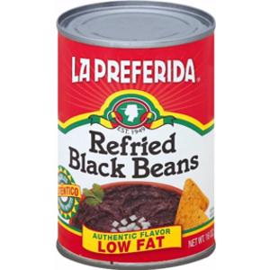 La Preferida Low Fat Refried Black Beans