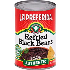 La Preferida Refried Black Beans