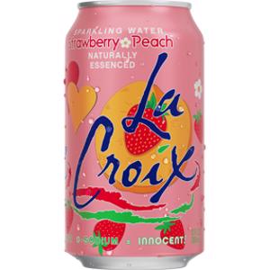 LaCroix Strawberry Peach Sparkling Water