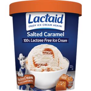 Lactaid Salted Caramel Ice Cream