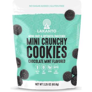 Lakanto Chocolate Mint Mini Crunchy Cookies