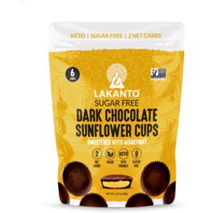 Lakanto Dark Chocolate Sunflower Cups