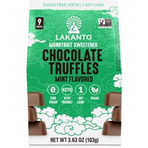 Lakanto Mint Chocolate Truffles
