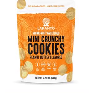 Lakanto Peanut Butter Mini Crunchy Cookies