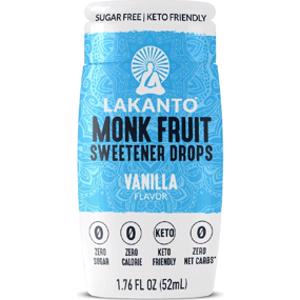 Lakanto Vanilla Monk Fruit Sweetener Drops