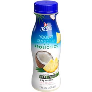 LaLa Pina Colada Flavored Probiotic Yogurt Smoothie