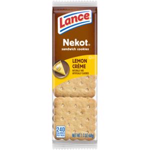 Lance Nekot Lemon Creme Sandwich Cookies