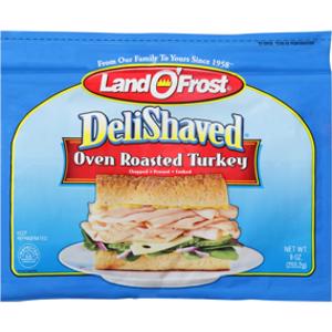 Land O' Frost Deli Shaved Oven Roasted Turkey
