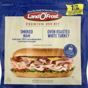 Land O' Frost Ham & White Turkey Sub Kit