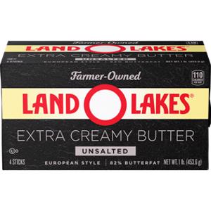 Land O'Lakes Extra Creamy Unsalted Butter