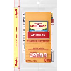 Land O'Lakes Sliced Yellow American Cheese