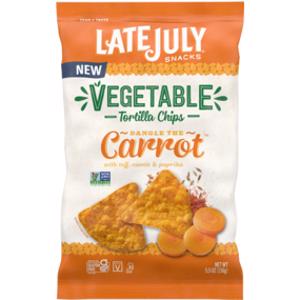 Late July Carrot Vegetable Tortilla Chips