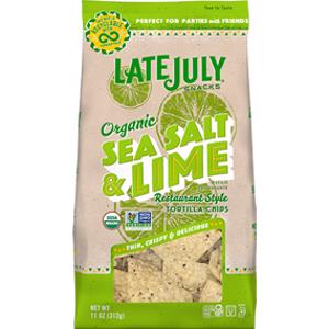 Late July Organic Sea Salt & Lime Tortilla Chips