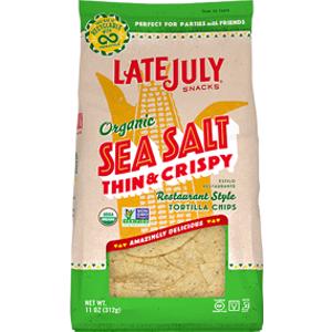 Late July Organic Sea Salt Thin & Crispy Tortilla Chips