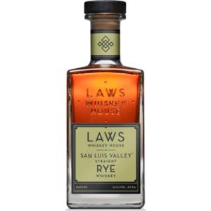 Laws Whiskey House San Luis Valley Straight Rye Whiskey