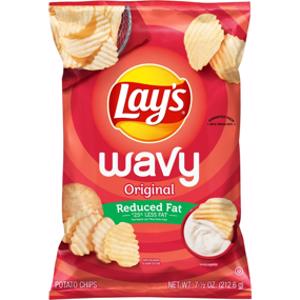 Lay's Wavy Reduced Fat Potato Chips