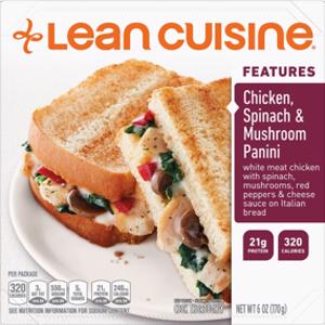 Lean Cuisine Chicken Spinach & Mushroom Panini