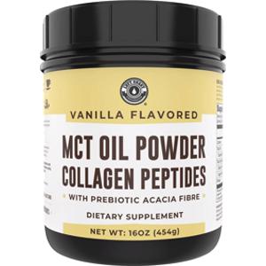 Left Coast Performance Vanilla MCT Oil Powder Collagen Peptides