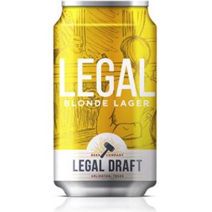 Legal Draft Legal Blonde Lager
