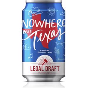 Legal Draft Nowhere But Texas Lager