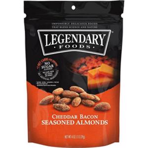 Legendary Foods Cheddar Bacon Seasoned Almonds
