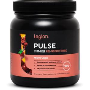 Legion Pulse Stim Free Pre-Workout Fruit Punch
