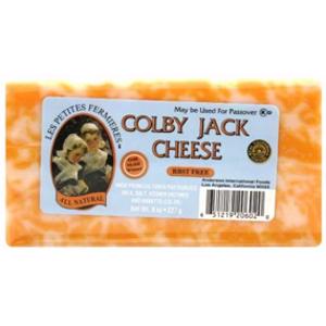 Les Petites Fermieres Kosher Colby Jack Cheese