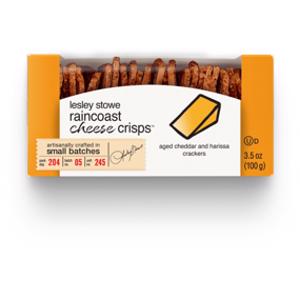 Lesley Stowe's Aged Cheddar & Harissa Cheese Crisps