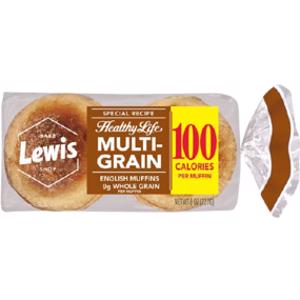 Lewis Bake Shop Healthy Life Multi-Grain English Muffins