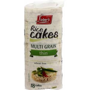 Lieber's Thin Multigrain Rice Cakes