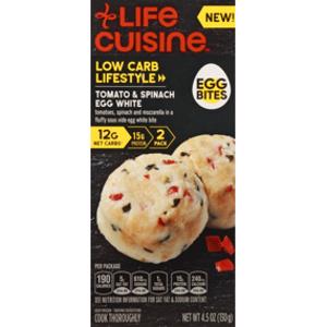 Life Cuisine Tomato & Spinach Egg White Bites