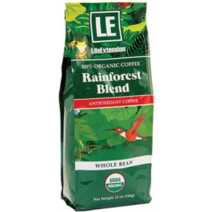 Life Extension Organic Rainforest Blend Coffee