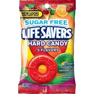 Life Savers 5 Flavors Sugar Free Hard Candy