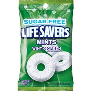 Life Savers Sugarfree Wint O Green Mints