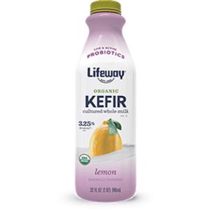 Lifeway Organic Lemon Whole Milk Kefir