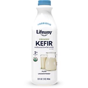 Lifeway Organic Plain Lowfat Kefir