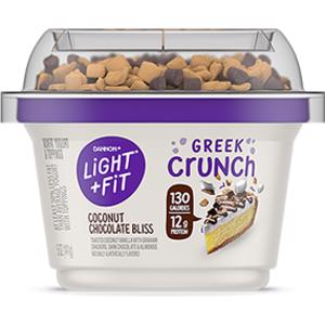 Light & Fit Coconut Chocolate Bliss Greek Crunch Yogurt
