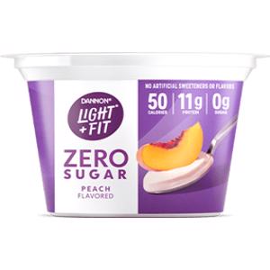 Light & Fit Zero Sugar Peach Yogurt